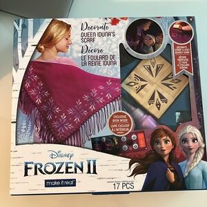 Disney Frozen II Queen Iduna’s scarf « make your own » kid craft